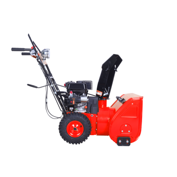 163cc displacement gas snow blower