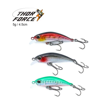Hot Sale 45mm 5G VISSING TACKLE ZEE MINNOW Lang gietaas Lure
