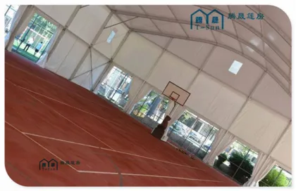 Aluminum structure hangar for sport,basketball sport hangar tent