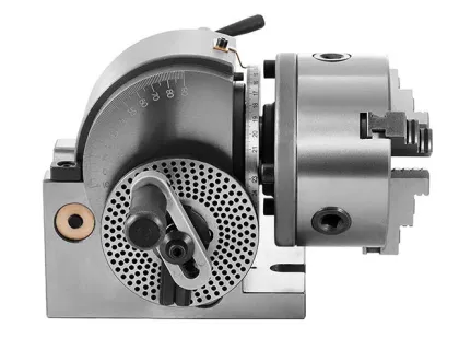 OLICNC Milling Machine BS Dividing Head BS0 - Semi Universal Dividing Heads with 125mm Lathe Chucks