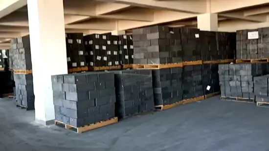 High pure graphite boat for powder metallurgy