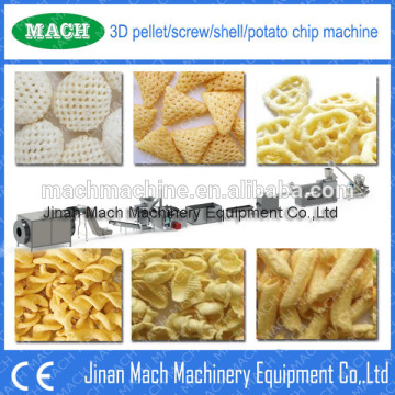 Industrial Stainless Steel popular Potato flour snacks Chips Production Line