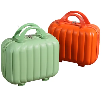 Cute Pumpkin-Shaped Travel Cosmetic Case