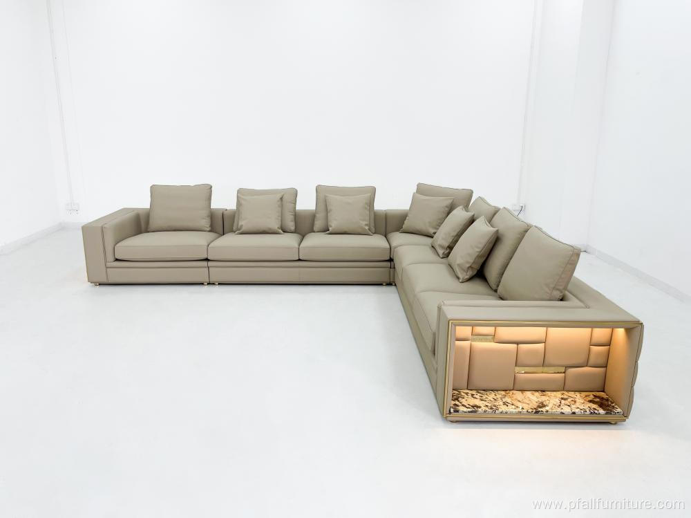 Modern light luxury sofa