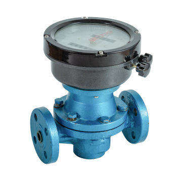 High Performance Industrial Cast Iron/Cast Steel/Stainless Steel Mechanical Base Oil Fuel Flowmeter (Oval Gear)