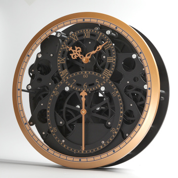 Unique Clock with Irregular Gear for Wall Decoration