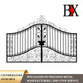 Элегантные кованые ворота BX‑9M052