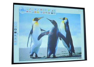 80 Inch Multi Touch Electronic Ir Interactive Whiteboard 80mt, Auminum Honeycomby Board