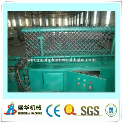 Diamond wire mesh fence machine from Anping Shenghua