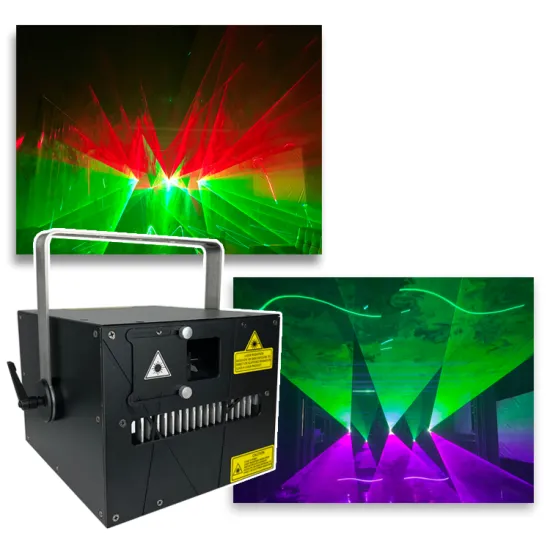 Professional Dj Show Equipment: 8W RGB Animation Laser Lighting System