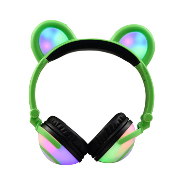 Bear Ears Kids Stereo Headset Hadiah Headphone