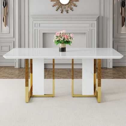 Minimalist Dining Table for Dining Room and Kitchen