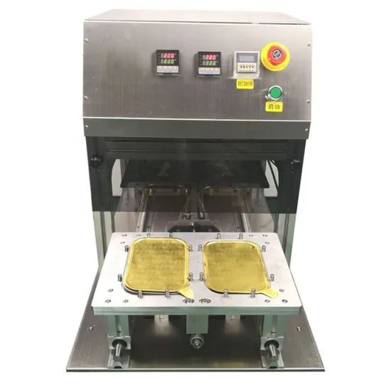 Mini Semi-Automatic Aluminum Foil Blister Hot Sealing Machine for Food Packaging