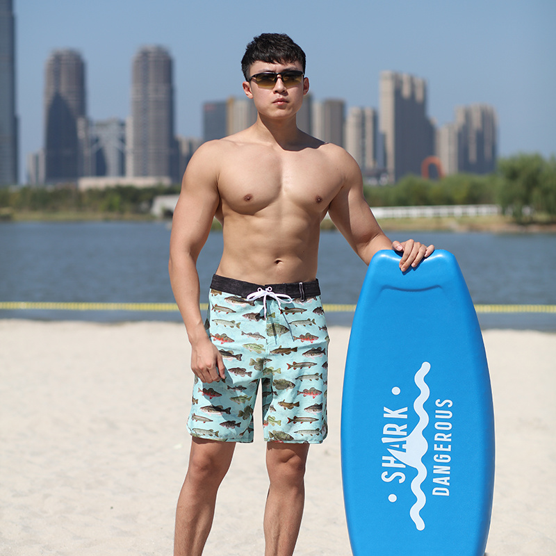 160GSM 4way Stretch Digital Print Man′s Boardshorts