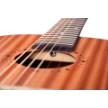 34 inch cutaway travel acoustic guitar
