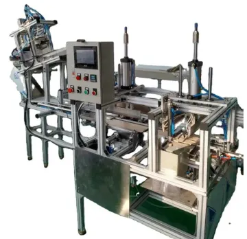Three Edge Auto Fold Machine for PVC/PET Blister Clamshells