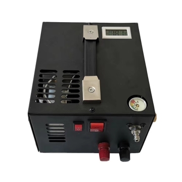 Portable 12 Volt Pcp Compressor With 220v/110v Transformer