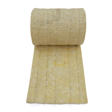 60 kg/m³ Wire Mesh Rock Mineral Stone Wool Felt Insulation Material