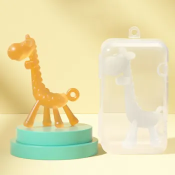 Customized Hot BPA-Free Chewable Silicone Baby Teether Toys Set