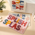 Microfiber Anti Slip Bath Rugs Super Absorbent Bathmat