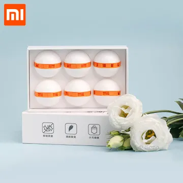 Original Xiaomi Clean-n-Fresh Deodorant shoe ball Dry Deodorizer Air Purifying Switch Ball Shoes Eliminator for Home 45days 6pcs