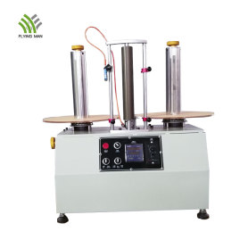 Automatic label rewinding machine with counting function