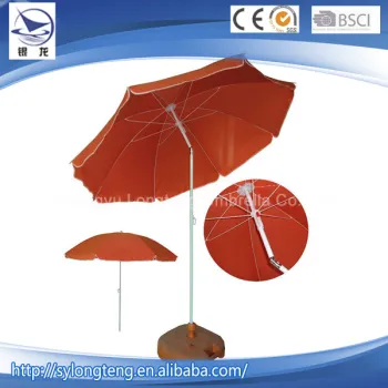 Multi-color stainless steel frame outdoor umbrella,promotion beach umbrella