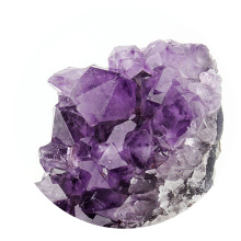 Rockcloud Natural Purple Amatista Cuarzo Crystal Cluster Geode Druzy Decoración Del Hogar Espécimen de piedras preciosas