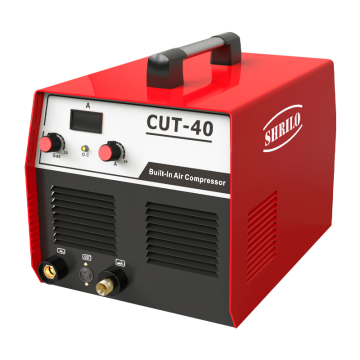 40A AC 220V Portable Inverter Air Plasma Cutting Machine with Built-in Air Compressor