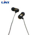 Geflochtene Linie Heavy Bass Universal Galvaning Kopfhörer für MP3-Sport-Headset