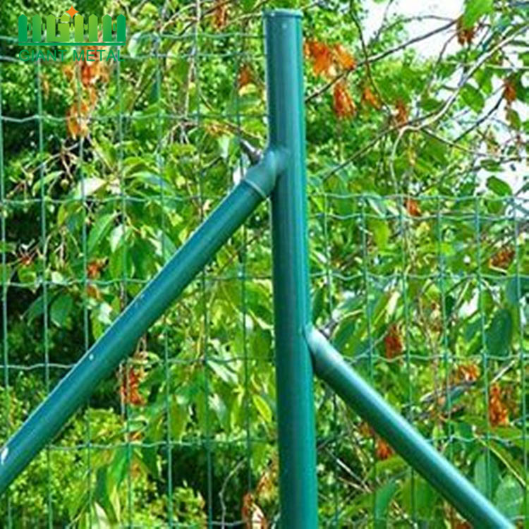 Factory PVC Coated Garden Euro Fence Panels