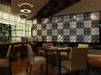 Waterproof Commercial 3d Decorative Wall Panel With Thermal Insulation Materials