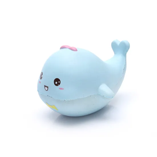 Customized Blue Sea Lion Foam Pendant - Scented Slow Rising Toy