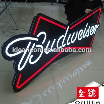 Edgelit LED Display Hanging type acrylic sign neon lighting