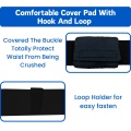 Senior Black Quick Release Buckle Gait Belt