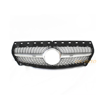 Mercedes Benz CLA Classe W117 Diamond Grille Front Bumper Grille Kit 2017-2019