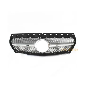 Mercedes Benz CLA CLASS W117 Diamond Grille Front Bumper Grille Kit 2017-2019