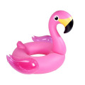 Inflatable flamingo swim ring