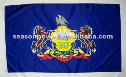 Pennsylvania novelty flag
