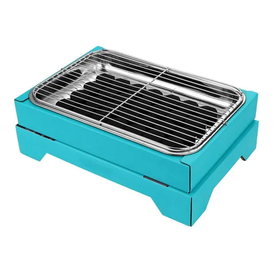 Portable Disposable Barbeque Grill - Ready to Use for Meats, Poultry, Veggies, and Fish