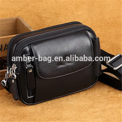 Traveling Briefcase Shoulder Laptop Bag/waist bag/leather bag