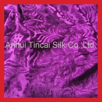 100% Polyester Velour Fabric for Funeral