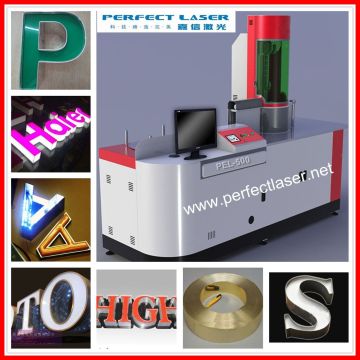 2015 Hot Sale Metal / Stainless Steel / Carbon Steel / Galvanized / Zinc / Aluminum / Steel Channel Letter Bender Machine Pel-500