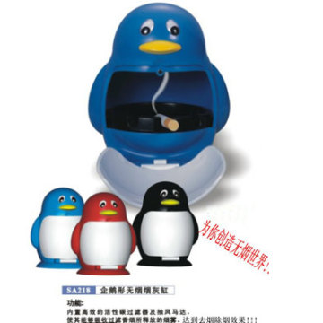 Penguin Green Ashtray
