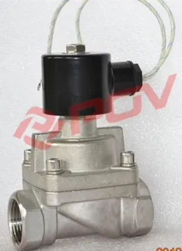 ss304 normally closed solenoid gas valve