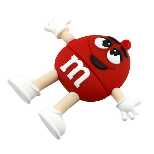 Lovely Cartoon Chocolate Bean USB Flash Drive