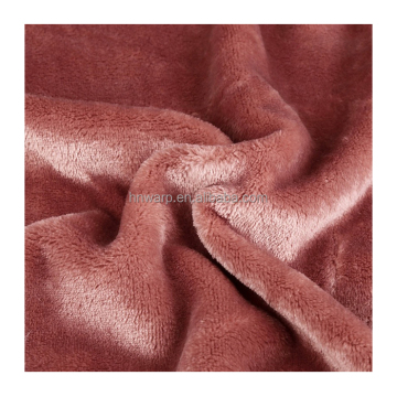 100% Polyester Knitted Flannel Fleece Fabric - Super Soft for Quilts and Clothing