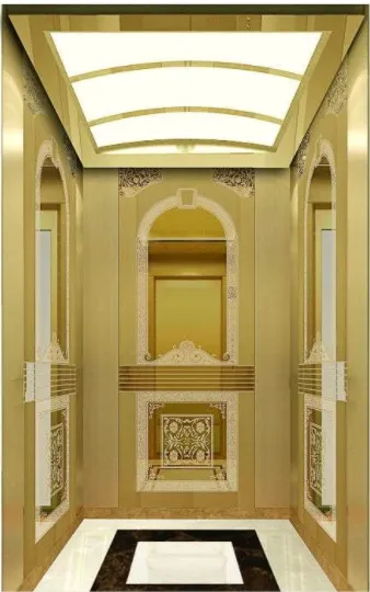 1000KG Energy Saving Passenger Elevator For 13 Person