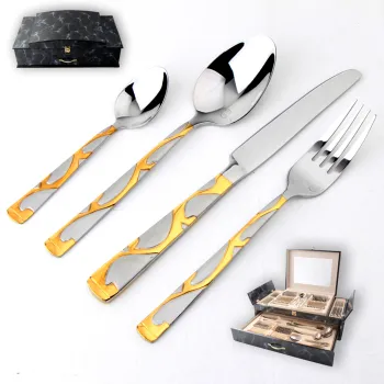 Brilliant BC3002 hoffmayer 72pcs cutlery set with LFGB test