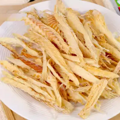 Delicious Pickled Vegetables and Pollock Snack Foods Combo